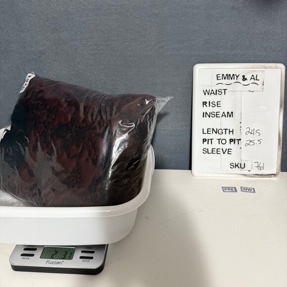 Lululemon Jacquard Multi-Texture Crew Neck Sweater Size 14 Red Merlot Black Wool - Picture 8 of 11